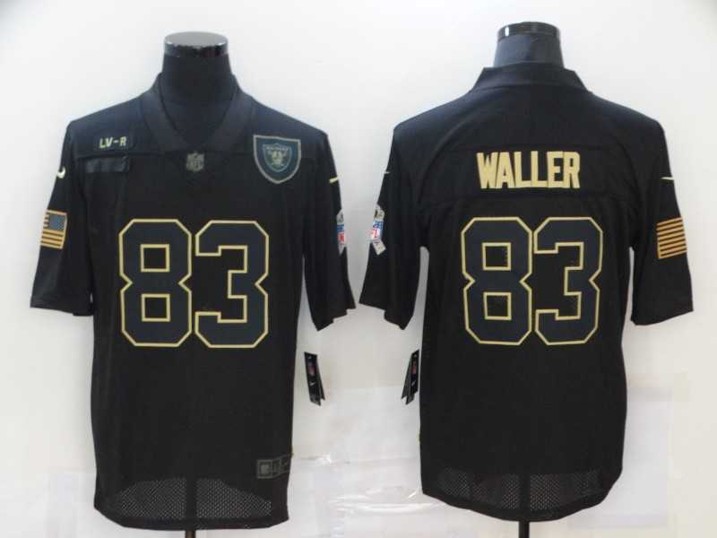Nike Raiders 83 Darren Waller Black 2020 Salute To Service Limited Jersey,We sell and wholesale Nike Raiders 83 Darren Waller Black 2020 Salute To Service Limited Jersey on line form chian!